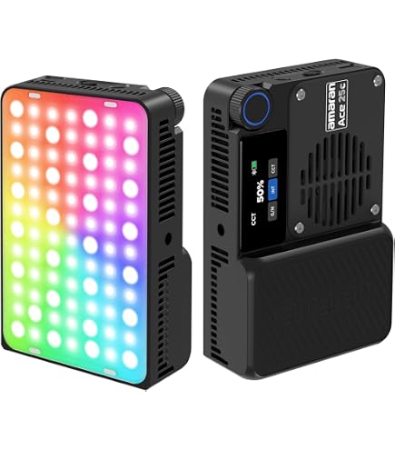 Amazon.com : amaran Ace 25x 25W Bi-Color On-Camera LED Light